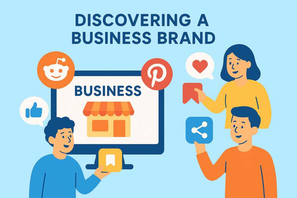 social bookmarking fo business brand