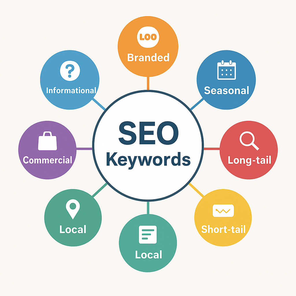 types of seo keywords