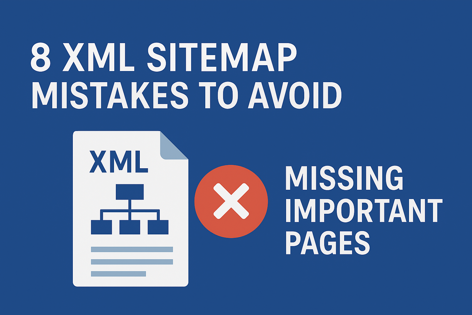 8 xml sitemap mistakes to avoid