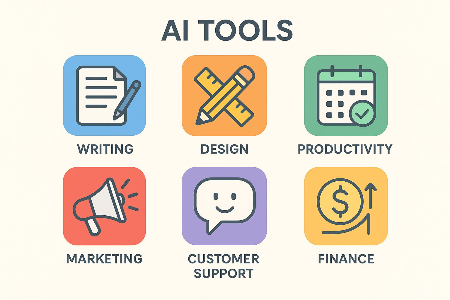 different types of ai tools