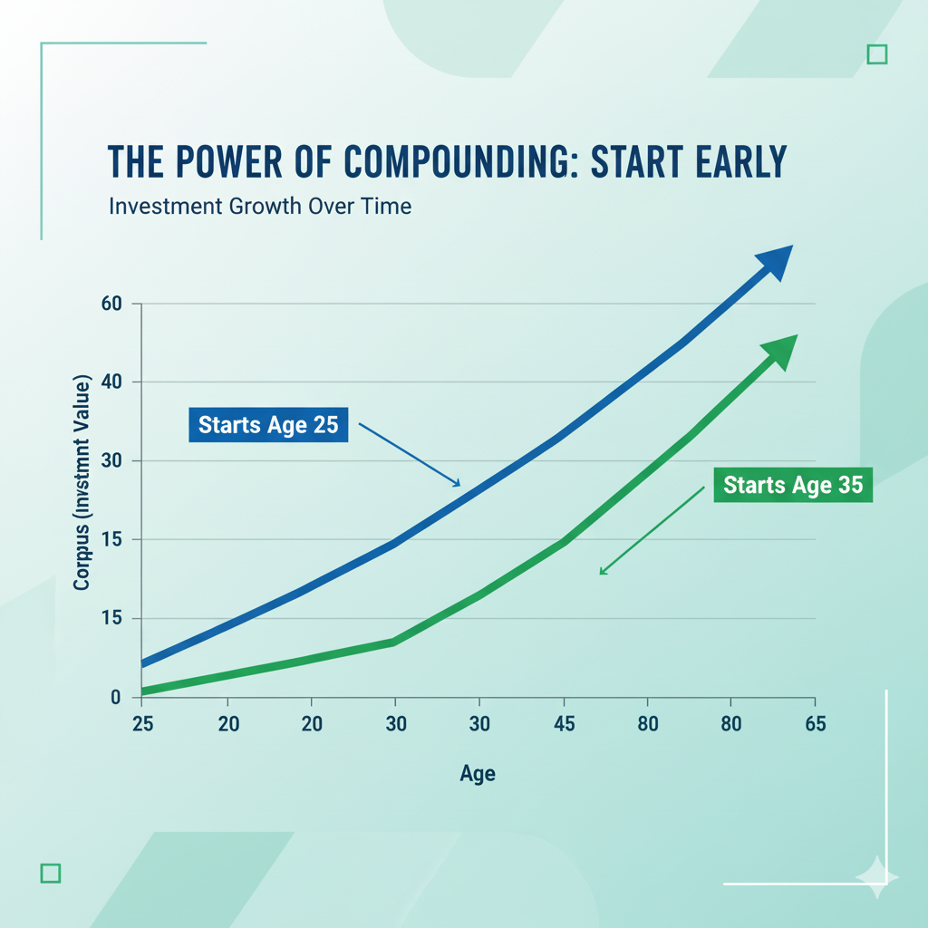 beginners guide to investing in Power of compunding investing 